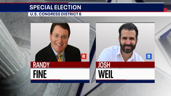 Republican Randy Fine wins Florida's 6th congressional district race, defeating Democrat Josh Weil