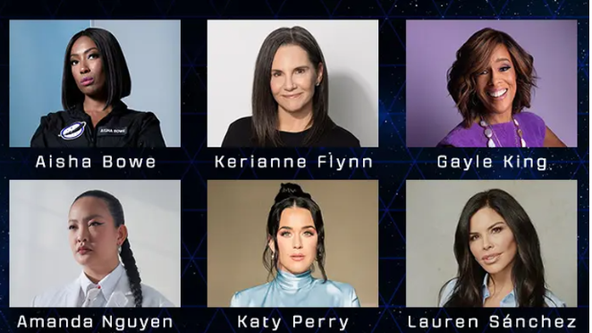 All-female Blue Origin crew set to launch Monday morning