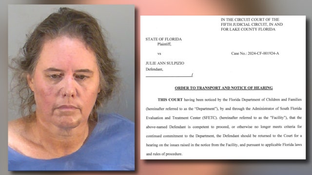 Julie Sulpizio's competency review hearing scheduled, woman arrested in deadly 'ambush' of Florida deputies