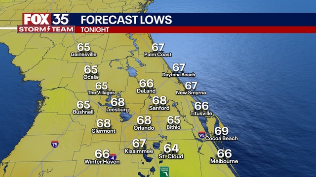 Orlando weather: Hot, dry Sunday across Central Florida with a chance of isolated storms