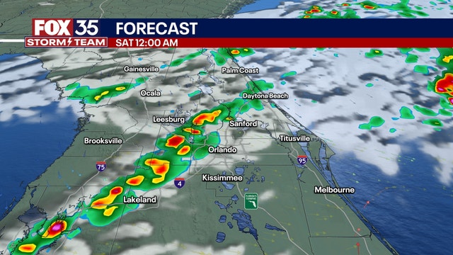 Orlando weather: Isolated evening storms possible ahead of drier, cooler weekend