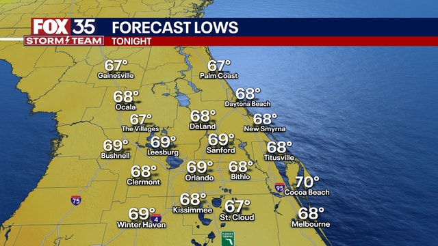 Orlando weather: Cooler weather, rain on the way for Central Florida after steamy weekend