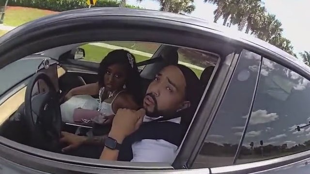 Florida bride late for wedding stopped by police after her driver is clocked going 105 mph: officials