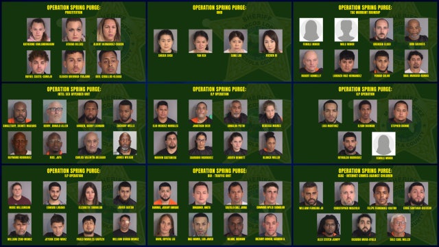 Osceola County Sheriff’s operation ‘Spring Purge’ totals 62 arrests in April