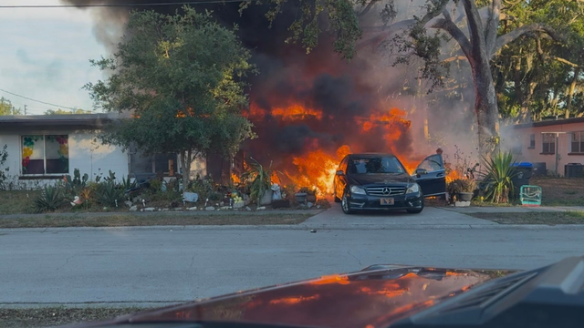 Titusville Firefighters respond to house fire on Dixon Avenue