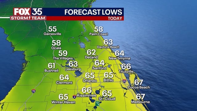 Orlando weather: Cool week before major heat up next week