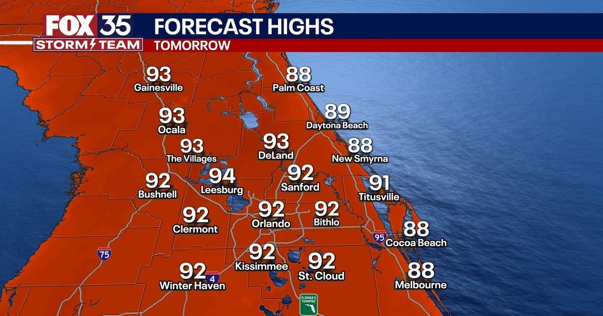 Orlando weather: Heat, humidity build as storm chances rise midweek ...