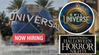 Universal Orlando job opportunities: Epic Universe, HHN 2025 and more