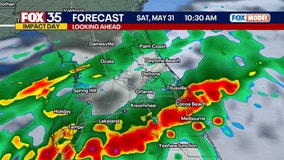 Orlando weather: Cold front ushers in morning thunderstorms over parts of Central Florida
