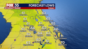 Orlando weather: Cool Thursday evening, Florida drought worsens as weekend rain chances remain limited