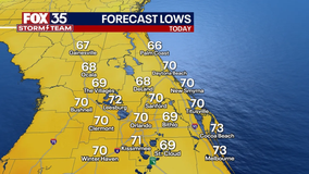 Orlando weather: Few thunderstorms expected tonight, FOX 35 Weather Impact Day Thursday