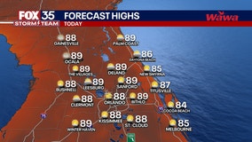 Orlando weather: Mostly sunny, seasonable Wednesday ahead of weekend heat wave