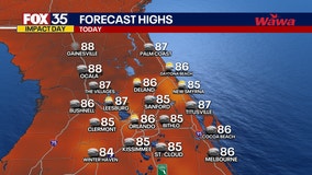 Orlando weather: Weekend cold front brings storms, showers, gusty winds and hail