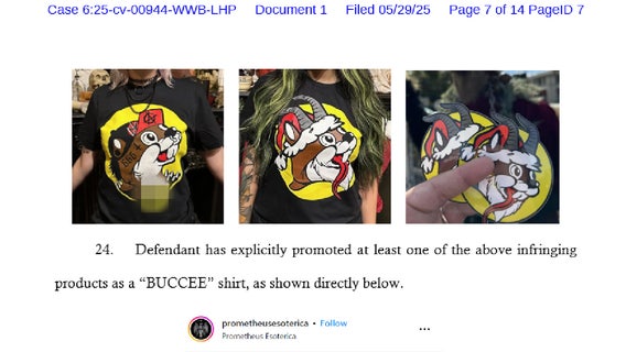 Buc-ee's sues Winter Park shop over its beaver t-shirts