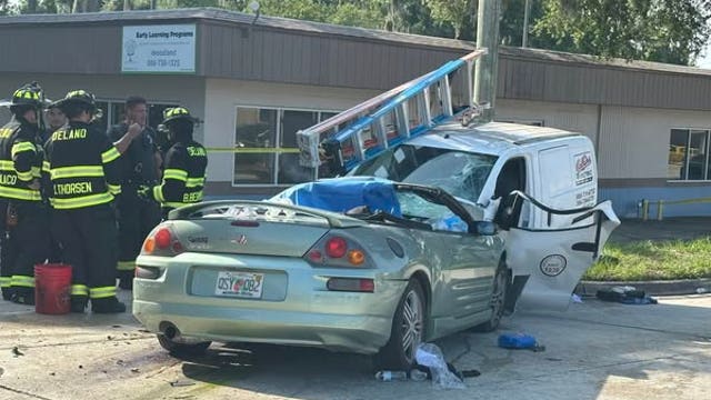 Deadly crash closes DeLand intersection, to be blocked for hours: officials
