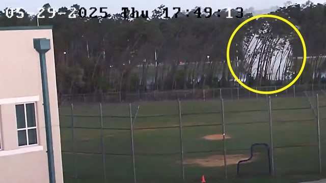 Video: Tornado captured on Florida school district camera sweeping through St. Johns County