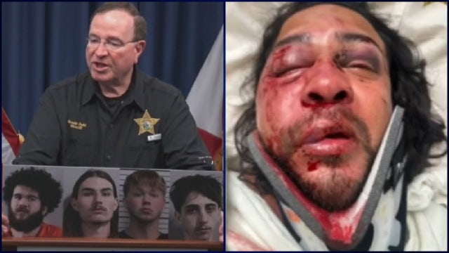 4 Florida teens arrested for brutal beating of man, deputies say