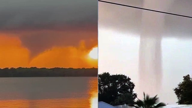 Waterspout forms near Leesburg close to State Road 44, no damage reported