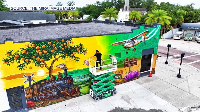 Ocoee Florida celebrates 100 years with mural, time capsule and historic tribute