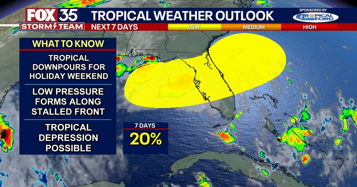 Florida tropics update: Disturbance headed toward Gulf to bring heavy ...