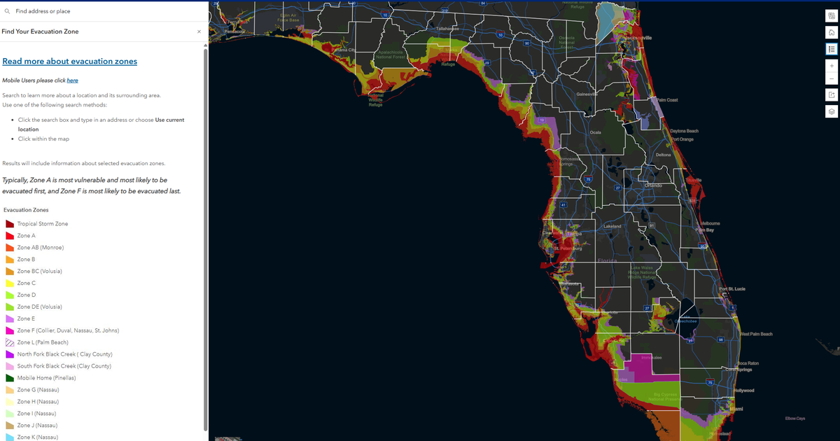 Do you live in an evacuation zone? Here's how to find out | FOX 35 Orlando