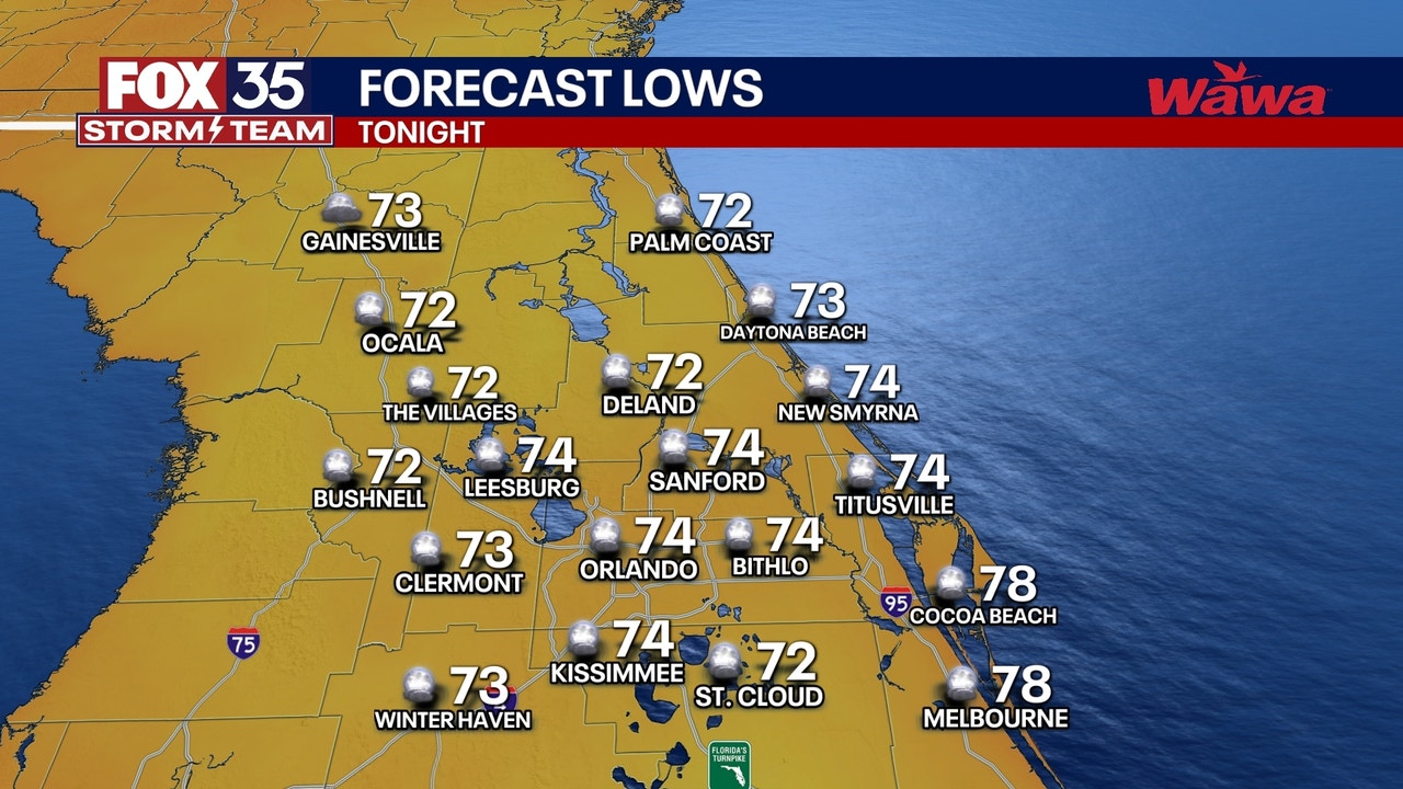 Orlando weather: Storm chances rise later this week, weekend could be ...