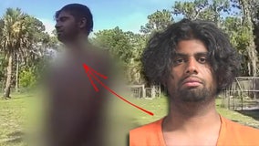 Naked, mud-covered Florida man arrested after vandalizing van in Osteen, deputies say