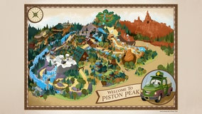 Cars land at Walt Disney World's Magic Kingdom: Piston Peak National Park