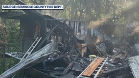 3 injured in Seminole County house fire, including dad who shielded family from flames