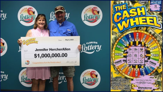 Florida woman scores $1 million from lottery scratch-off bought at Publix