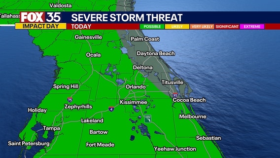 Orlando weather: Strong storms, Saharan dust and high rain chances through weekend