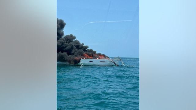 4 people rescued from boat fire near Cape Canaveral, officials say