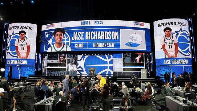NBA Draft: Orlando Magic select Michigan State guard Jase Richardson with 25th pick of first round
