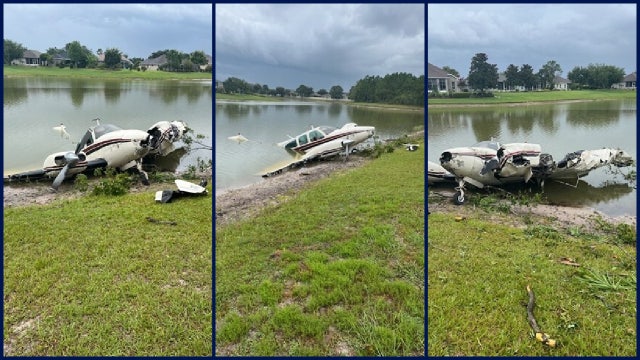 Small plane crashes into Mount Dora lake after takeoff from Eustis airport