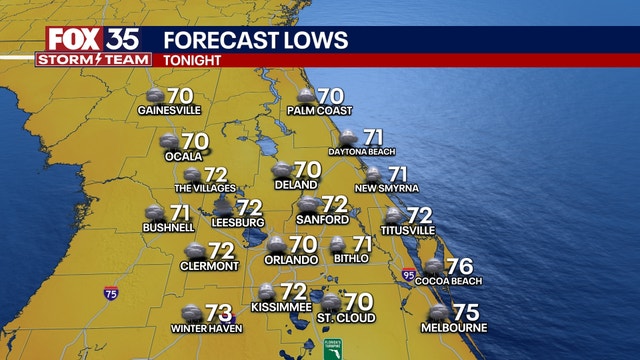Orlando weather: Daily storms and flooding threat possible through July 4th weekend