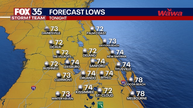 Orlando weather: Storm chances rise later this week, weekend could be soggy