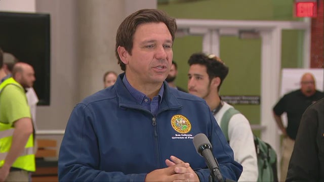 Gov. DeSantis welcomes Americans evacuated from Israel at Tampa airport