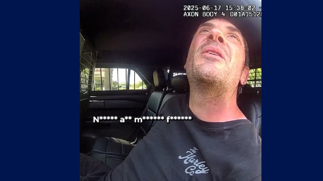 Man spits on Florida deputy during arrest, says racial slur, bodycam video shows