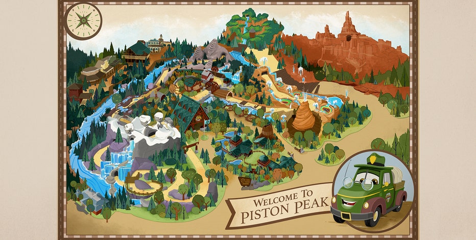 Cars land at Walt Disney World's Magic Kingdom: Piston Peak