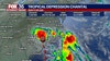 Tropical Storm Chantal weakens to tropical depression after making landfall in South Carolina