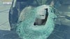 Object crashes through windshield, nearly hits driver in freak accident on I-95