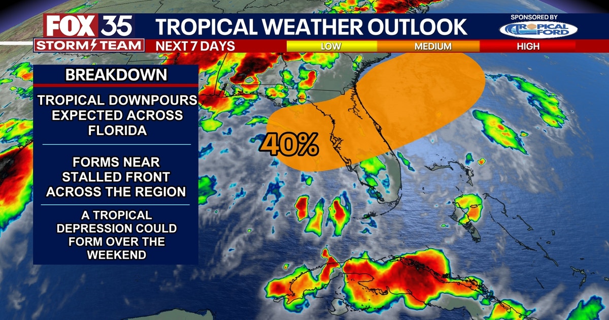 Florida tropics update: Chances improve for tropical disturbance ...