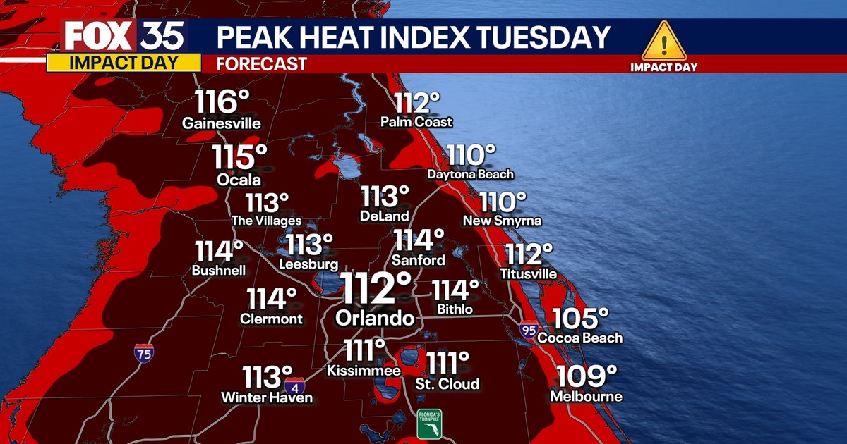 Heat advisories issued for Florida as temperatures soar: How hot will ...