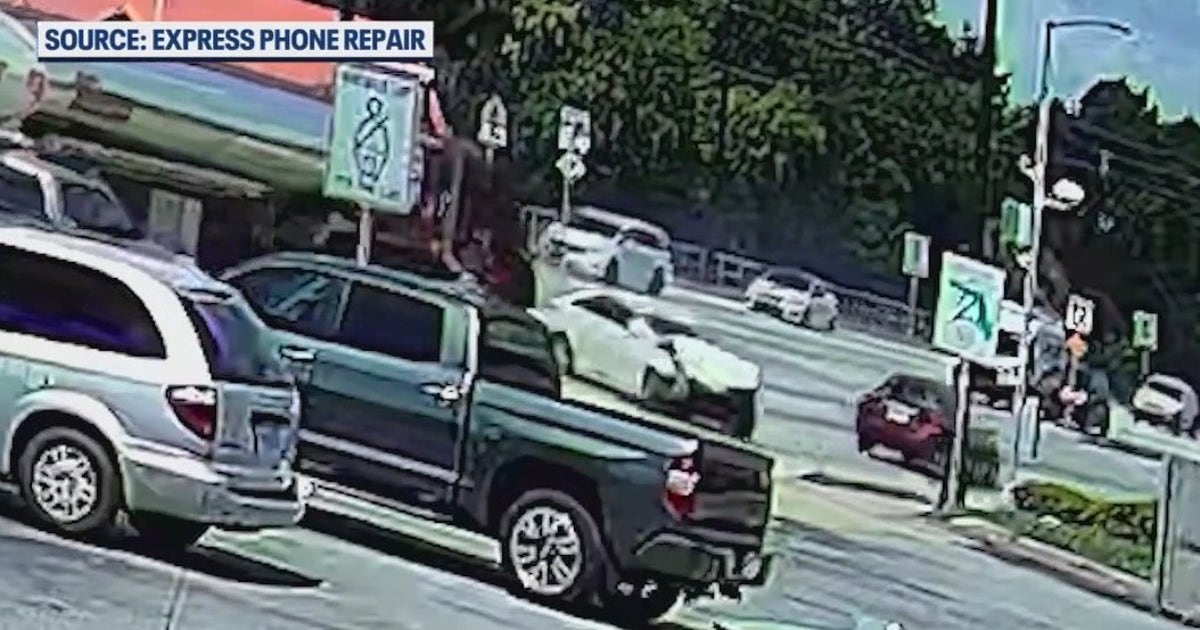 Pregnant mom's car stolen from carwash, crashed in series of collisions ...