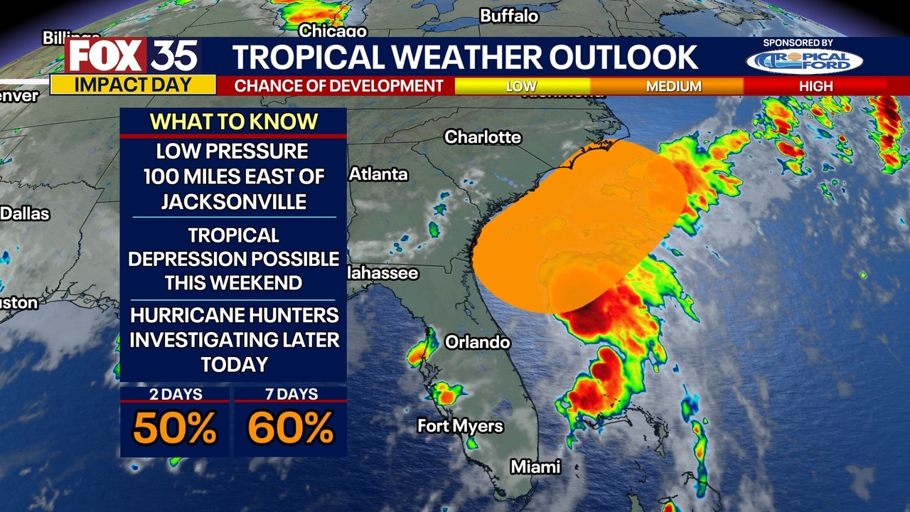 National Hurricane Center: Tropical depression possible this weekend; impacts for Florida and Southeast