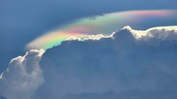 Rainbow clouds over Orlando: Here's what they are, and how they form