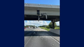 I-75 northbound reopens in Marion County after large truck hits overpass, officials say