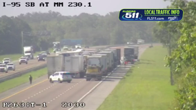 Southbound lanes of I-95 reopen near Mims after deadly crash, troopers say