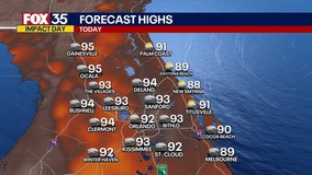 Orlando weather: Daily storm chances persist through the week