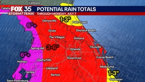 How much rain will the Orlando area get this week? Here's a look
